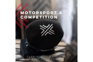 Pipercross Competition Car Performance Air Filter D-Shaped C304D C304D