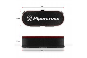 Pipercross Competition Car Performance Air Filter External Height 115mm Internal Height 100mm C5004