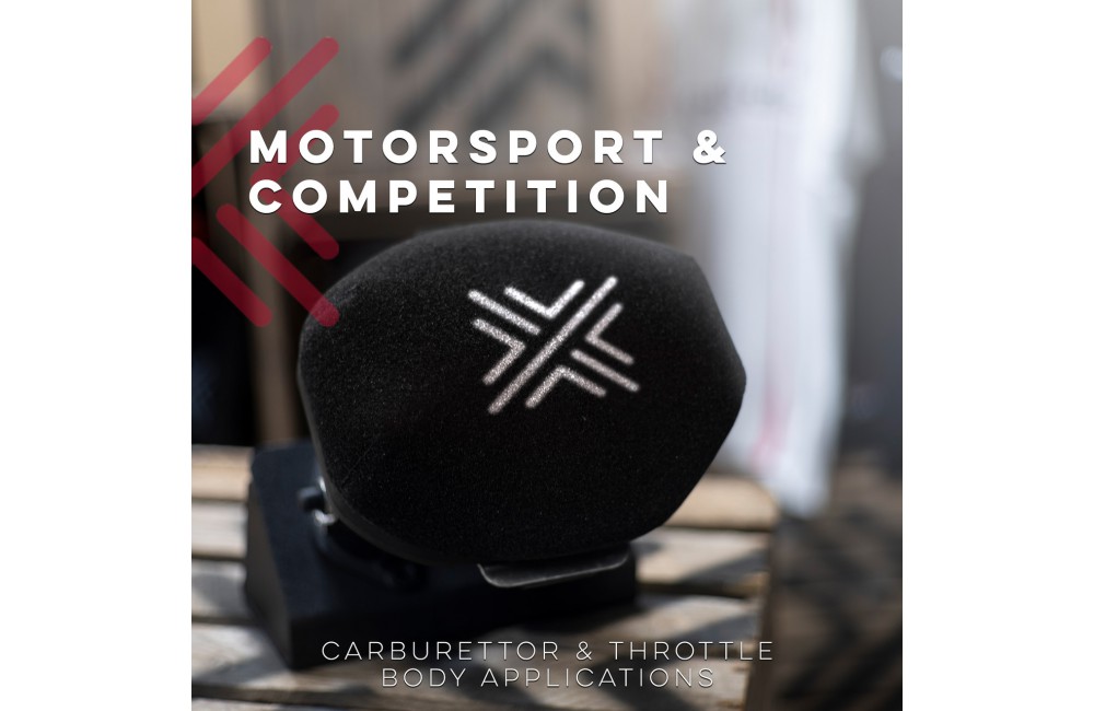 Pipercross Competition Car Performance Air Filter D-Shaped External Height 120mm / Internal 90mm C603D