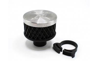 Pipercross Crank Case Breather Performance Air Filter 13mm ID (Rubber Neck)